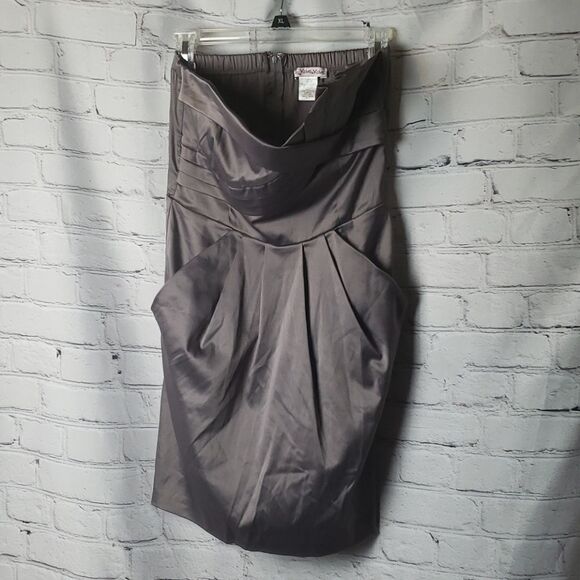 Gray Wishes Short  Dress - Picture 2 of 6